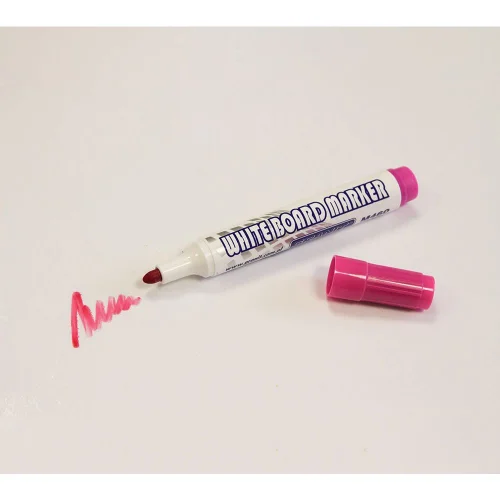 Różowy/magenta pisak marker pisak suchościeralny GRANIT WHITEBOARD