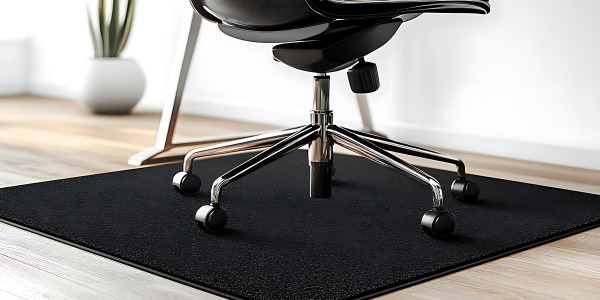 Czy kolorowe maty pod krzesło są praktyczne w utrzymaniu czystości?