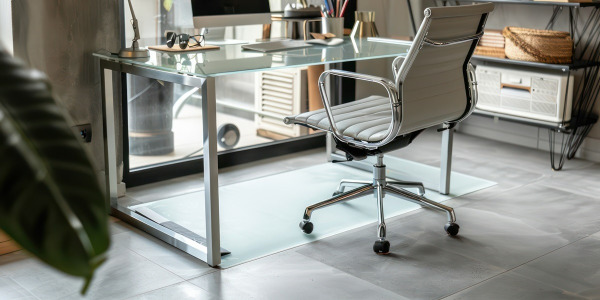 Zabezpiecz swoją podłogę: Zalety używania mat pod krzesło biurowe